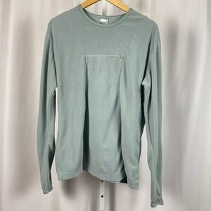 Vintage Nike Large Simple Swoosh Therma Fit Fleece Running Pullover Shirt